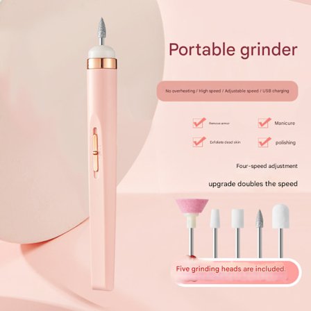 Flawless Salon Manicure-sett, Elektronisk Neglefil og Komplett Sett med Manikyr- og Pedikyrverktøy