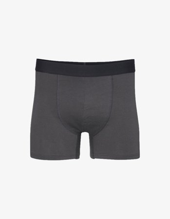 Classic Organic Boxer Briefs - Lava Grey S