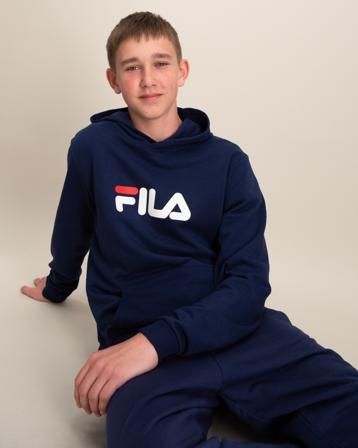 Fila SANDE classic logo hoody Blauw Hoodies Jongens - Kids Brand Store