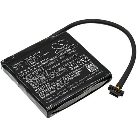 Batteri for Navigator, GPS for TomTom Go 400 4,3" Satnav, 4FB40