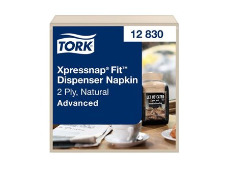 Tork Servett xpressnap Fit Natur 720/fp - Lyreco - Kök och servering > Servetter och dukar > Dispenserservetter