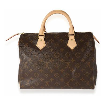 Louis Vuitton Vintage HandTass , Bruin , Dames , Maat: ONE Size Vintage Tassen