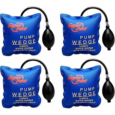 Bil Uppblåsbar Lyftkudde, DIY Pumpkil Varje Del Klarar 300 Kg Lyftmöbler Tung Last Lyftkudde (4 st)