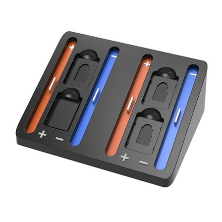 Kompatibel med Nintendo Switch 2 Joy-Con 4 Plats Laddningsdocka LED-indikator