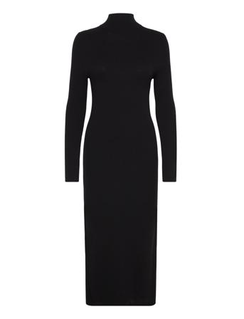 Heavy Knit Dresses Dresses Knitted Dresses Svart Marc O'Polo*Betinget Tilbud