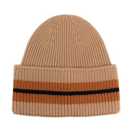 Z Zegna, Beanie Beige, Heren, Maat:ONE Size
