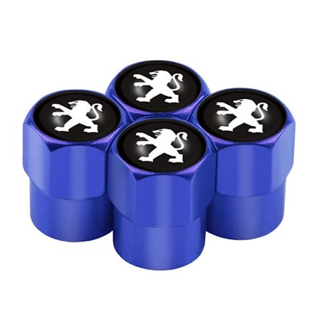 4 stk. Bilventilhetter Hjuldekk Luftdekk Stamme Beskyttelsesdeksel For Peugeot 407 2008 206 308 508 208 3008 207 307 107 607 T9 5008