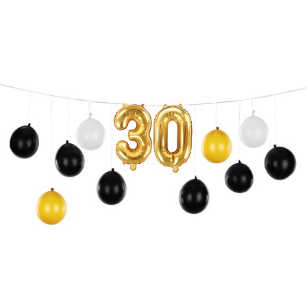 DIY Ballonggirlander 30 år 13-pakning