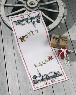 Läufer Schlittenfahrt