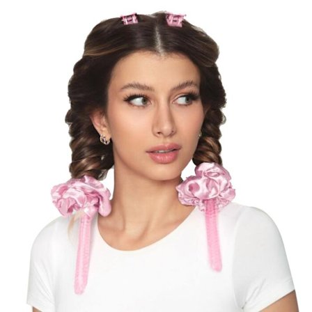 Värmefritt hår Curling Rod Pannband för Lazy Curler Set