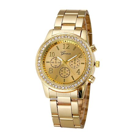 Damklocka Royal Rostfritt stål Strass - Flera färger