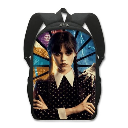 Onsdag Addams Familj Ryggsäck Väskor Plånböcker Nevermore Skolväska