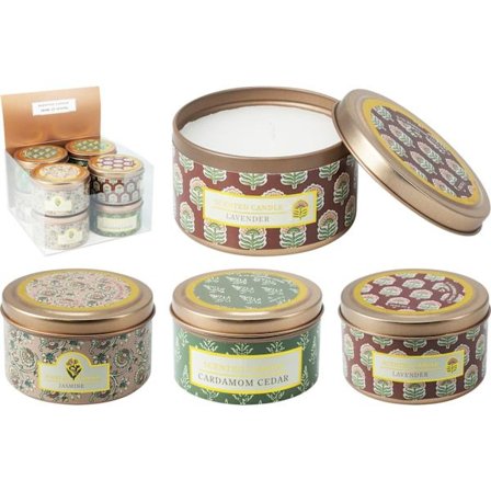 Doftljus Cardamom Cedar Metallburk 8 cm