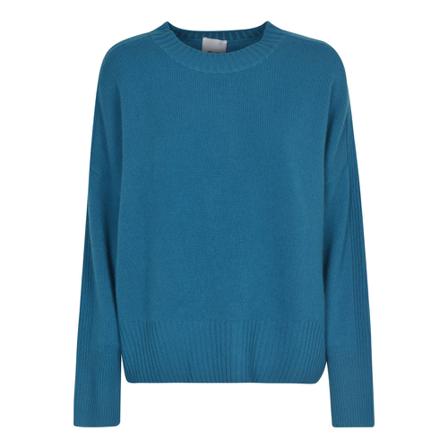Allude - Stickade Tröjor & Koftor - Blå - Dam - Storlek: Xs, Dam, Storlek: XS