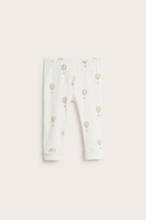 Kappahl | Ribbade leggings | Beige