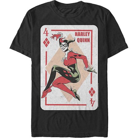 Harley Quinn spelkort DC Comics T-shirt