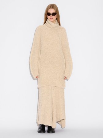 Holzweiler Echo Knit Dress - Ecru Mix - Women's - Medium
