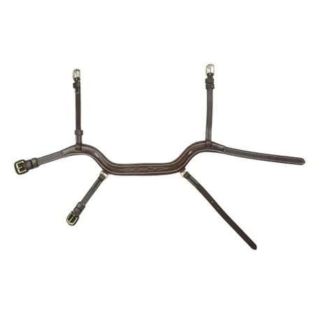 Whitaker Läder Häst Kombinationsnosgrimma Full Havana