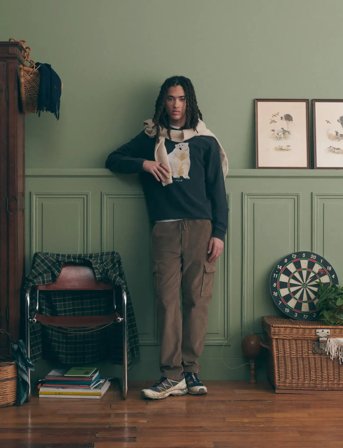 Maison Labiche Ledru Polar Bear - Black - XL