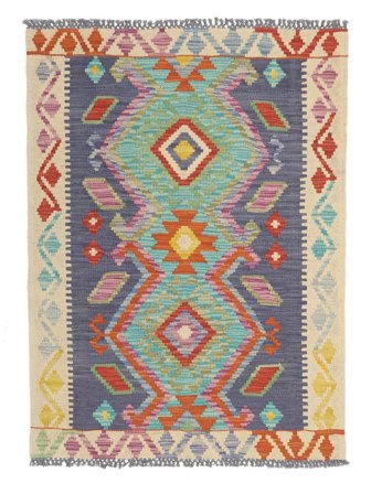 Kelim Afghan Old Style Vloerkleed Handgeweven 83X112 Afghanistan