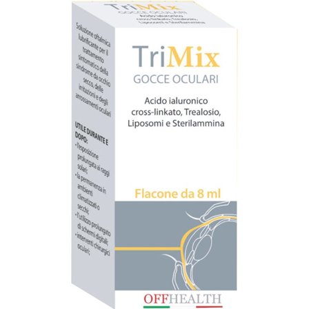 Trimix Gocce Oculari 8ml: soluzione idratante per occhi secchi