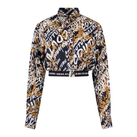 Versace Jeans Couture Jacket 73Hal200Ns163 , Zwart , Dames , Maat: 2XS
