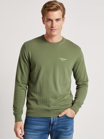 Accademia Militare Maglia Uomo Verde