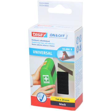 BORRELÅS 20MX1M SORT