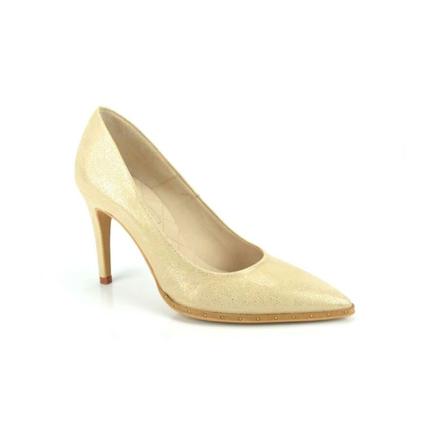 Hispanitas Pump + Tip , Geel , Dames , Maat: 38 EU