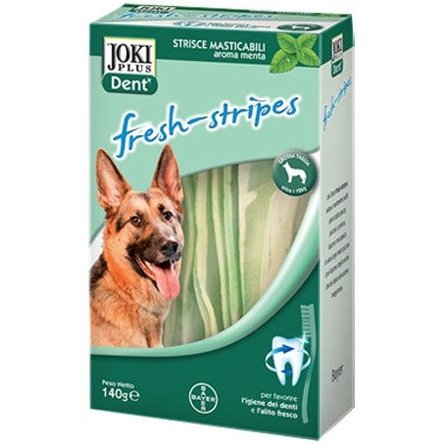 Joki Dent Fresh-Stripes Snack Igiene Dentale Cani Taglia
