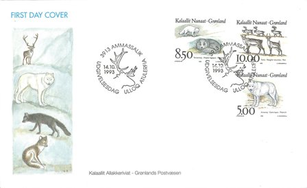 Grønland 1993 - AFA 241-243 - FDC