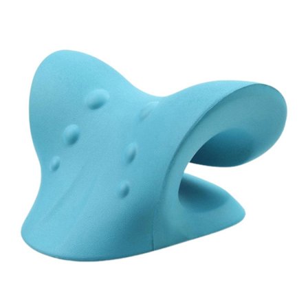 Neck Traction Pillow Neck Stretcher For Neck Pain Relief Shoulder Relaxer