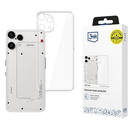 3mk Clear Case för Nothing Phone (3a) Lite - transparent