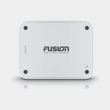 Marine forstærker Fusion Apollo MS-AP12000, 12 V, 2000 W, hvid, med 1 kanal