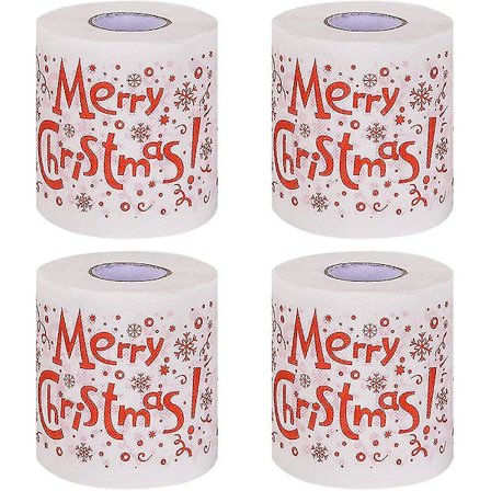 Jouluaiheinen WC-paperi, Jouluaiheinen WC-paperi Perhe kylpyhuone WC-paperi