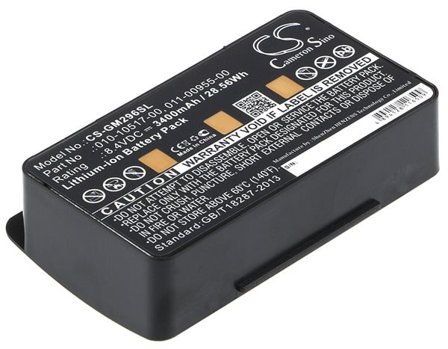 Batteri for Navigator, GPS for Garmin GPSMAP 276, GPSMAP 276c, GPSMAP 296 og andre.