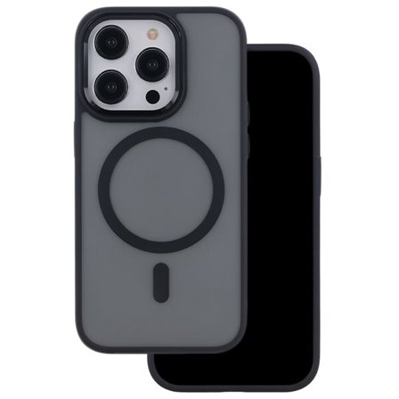 Frostet MagSafe-cover til iPhone 17 Pro Max – Sort