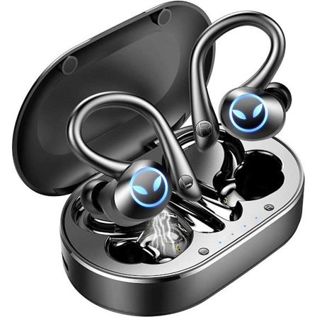 Bluetooth-hörlurar sport, in-ear-hörlurar, trådlösa hörlurar