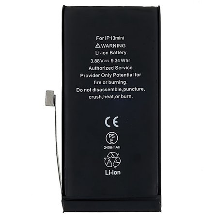 iPhone 13 Mini 3.88V 2406mAh ladattavalle Li-polymeeriakulle