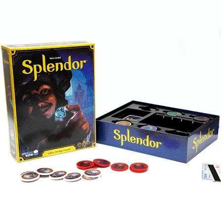 Splendor Board Game Card Master The Art of Wealth and Prestige Engagerande Gem Minding Strategispel 2-4 spelare Svenska 2025 Ny