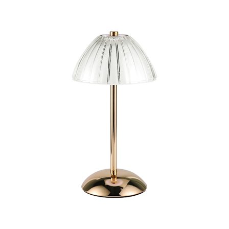 Ny LED krystallbordlampe soverom nattbord restaurant bar kafé hotell kreativ berøringslading atmosfærelampe