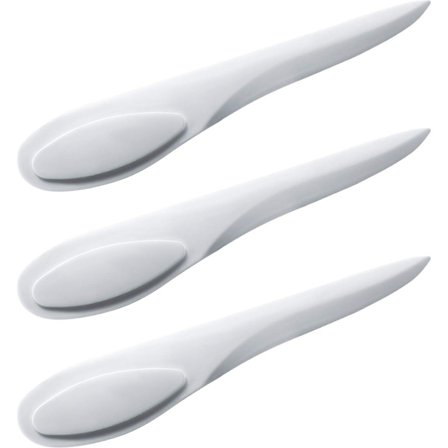 Pieces Sømpresser Foldesyværktøj Plastik Sy Mark Turner Sømpresserværktøj til Syning Quilting (Hvid)