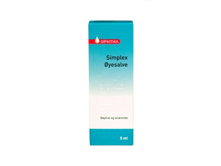 Simplex Øyesalve, 5 ml