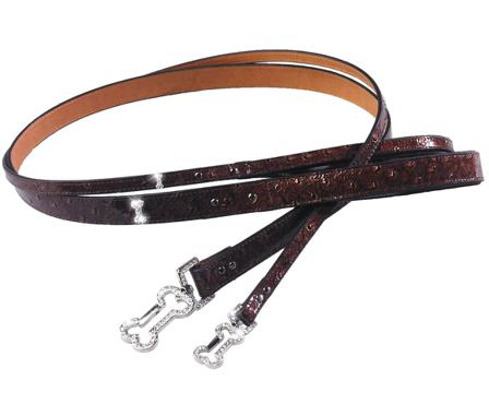 Crisscross Bone Koppel - Textilkoppel, Rullkoppel, Draglinor, Läderkoppel, Långlinor, Flexikoppel på Doggie.se
