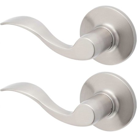2025 Senaste Modell 2-Pack Dummy Handtag, Satin Nickel Finish