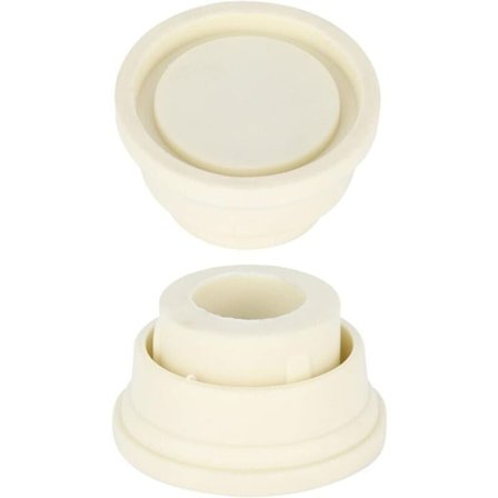 Stegbuffert, Stege i pool, gummibuffert, enkel grepp, gummibuffert för hotellpool (Vit)