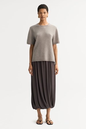 Soft Goat - Oversized t-shirt - XL - Greige