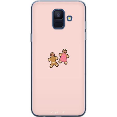 Samsung Galaxy A6 (2018) Gjennomsiktig deksel Pepperkaker