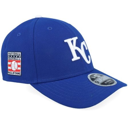 New Era - MLB Blå adjustable Keps - Kansas City Royals MLB Hall Of Fame 9FORTY M-Crown Royal/White Adjustable @ Hatstore
