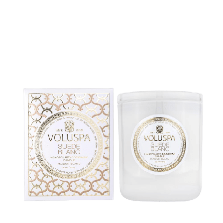 Voluspa Boxed Candle 60h Suede Blanc Doftljus & rumsdofter Unisex 269 g